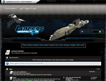 Tablet Screenshot of lancersreactor.org